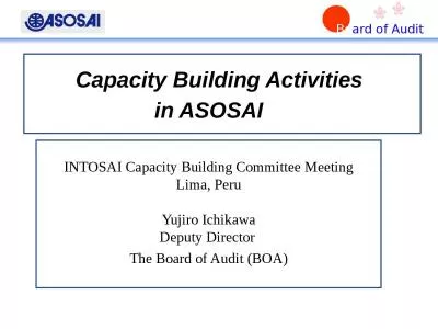 Capacity Building Activities