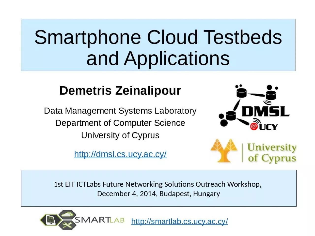 PPT-1st EIT ICTLabs Future Networking Solutions Outreach