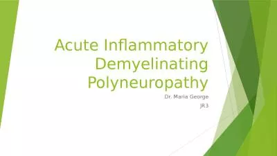 Acute Inflammatory Demyelinating Polyneuropathy