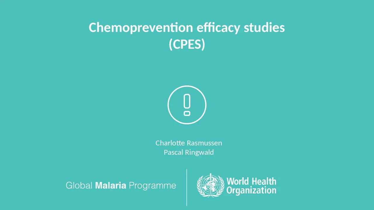 Chemoprevention efficacy studies