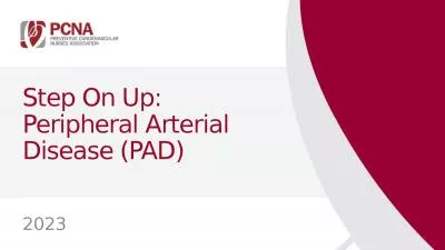 Step On Up: Peripheral Arterial Disease (PAD)