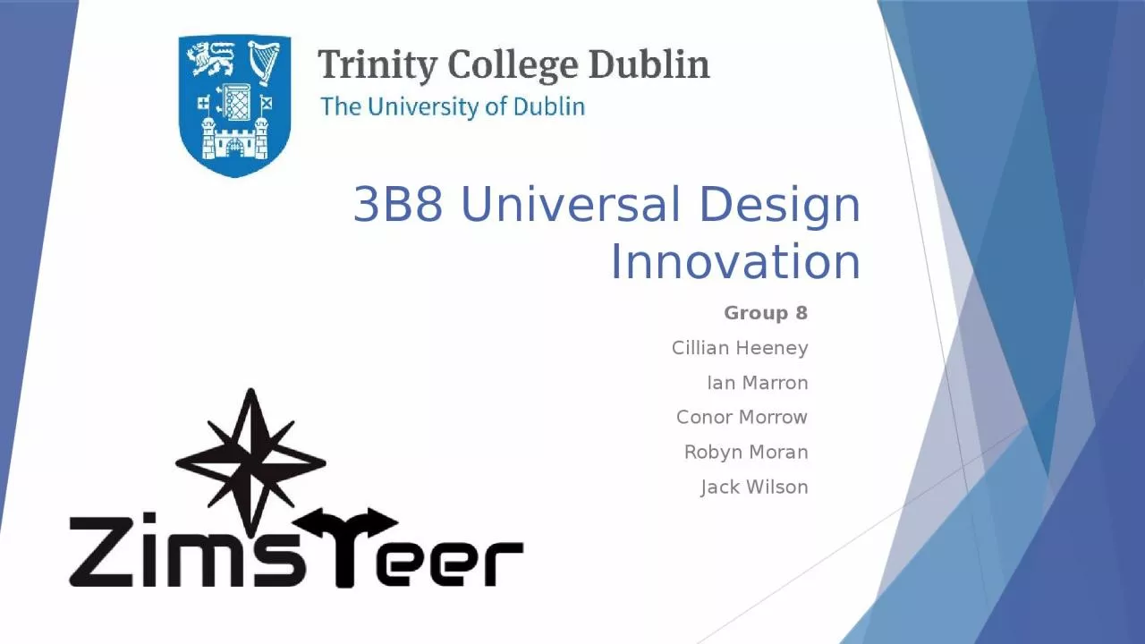 PPT-3B8 Universal Design Innovation