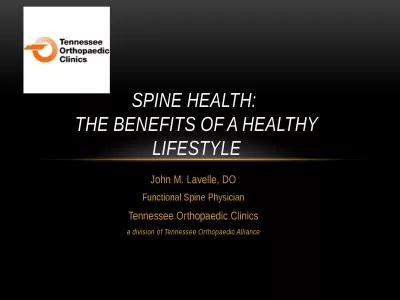 John M. Lavelle, DO Functional Spine