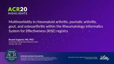 Multimorbidity in rheumatoid arthritis, psoriatic arthritis, gout, and osteoarthritis