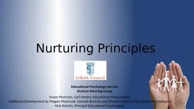 Nurturing Principles 		 1