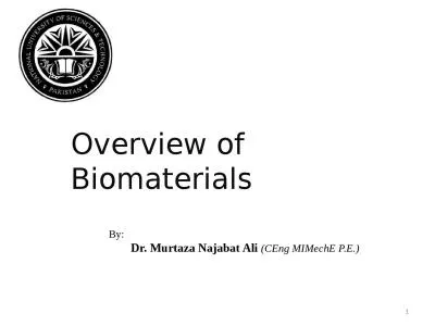 Overview of Biomaterials