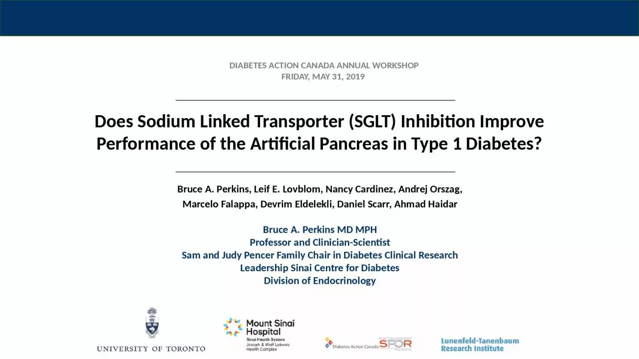 Does Sodium Linked Transporter (SGLT) Inhibition Improve Performance of the Artificial