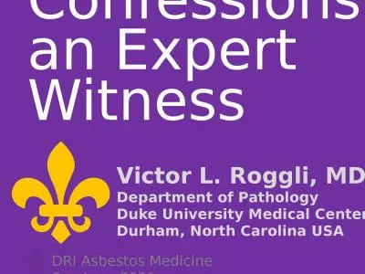 Confessions of an Expert Witness