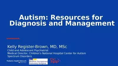 Autism: Resources for  Diagnosis