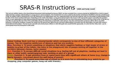 SRAS-R Instructions  (ASN and Early Level)