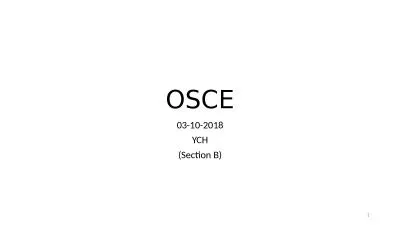 OSCE 03-10-2018 YCH (Section B)