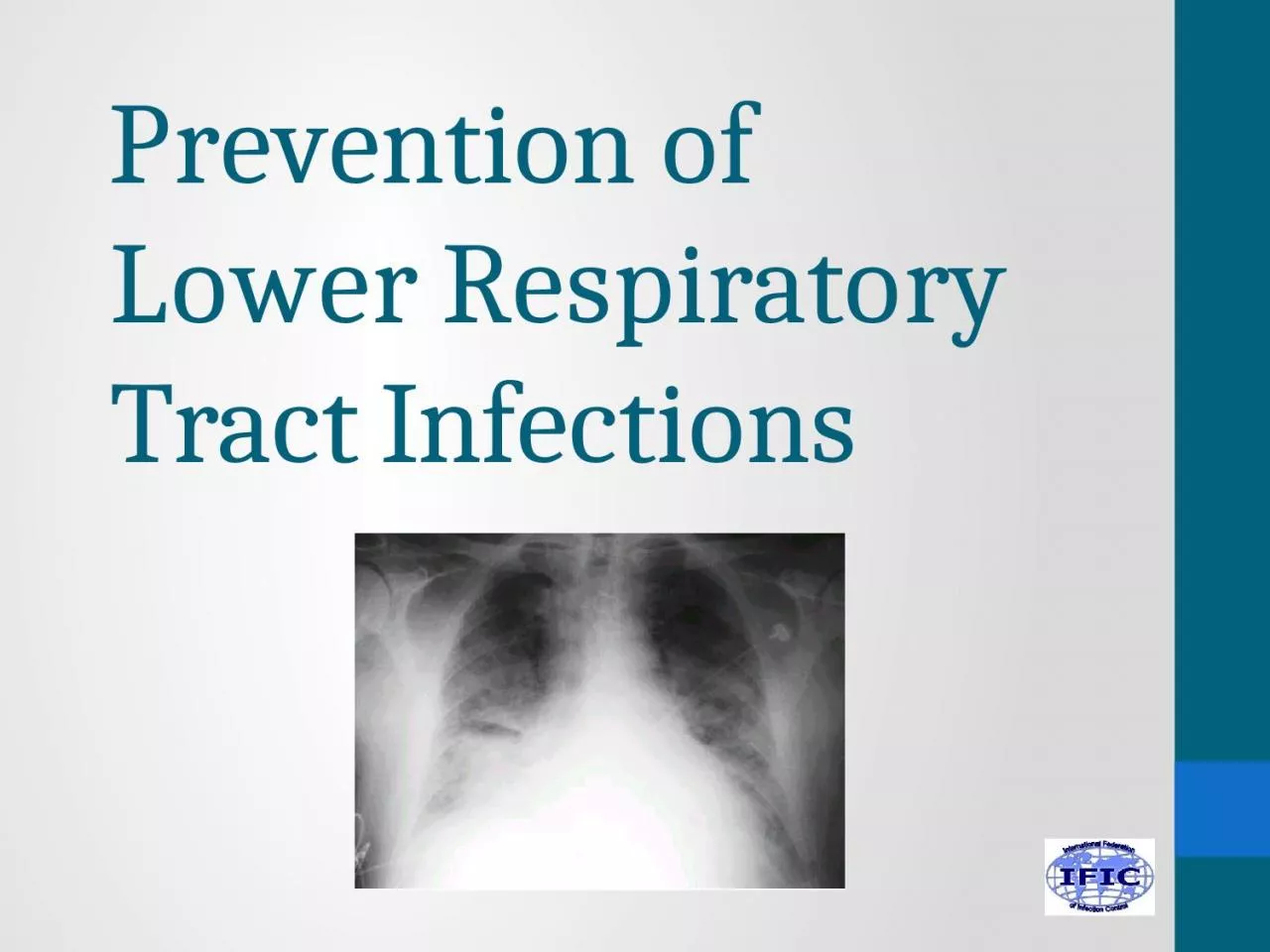 PPT-Prevention of Lower Respiratory