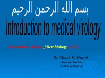 Dr.  Malak  El- Hazmi  Associate  Professor