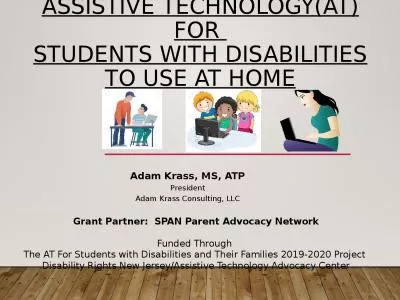 Assistive Technology(AT) For