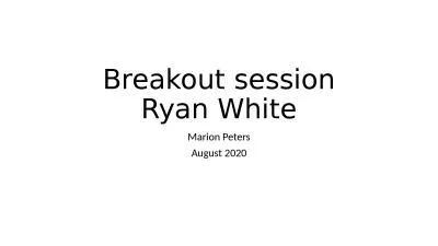 Breakout session Ryan White