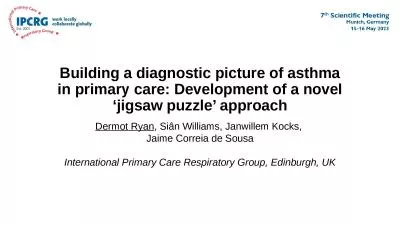 Building a diagnostic picture of asthma in primary care: Development of a novel ‘jigsaw puzzle’