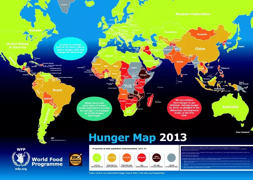 SouthTake a look at our interactive hunger map at http://cdn.wfp.org/h