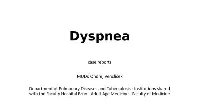 Dyspnea   c ase  reports