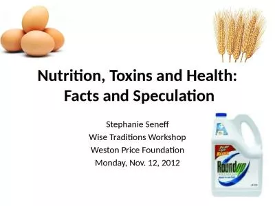 Nutrition, Toxins and Health: