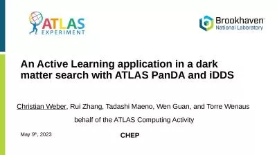 An Active Learning application in a dark matter search with ATLAS