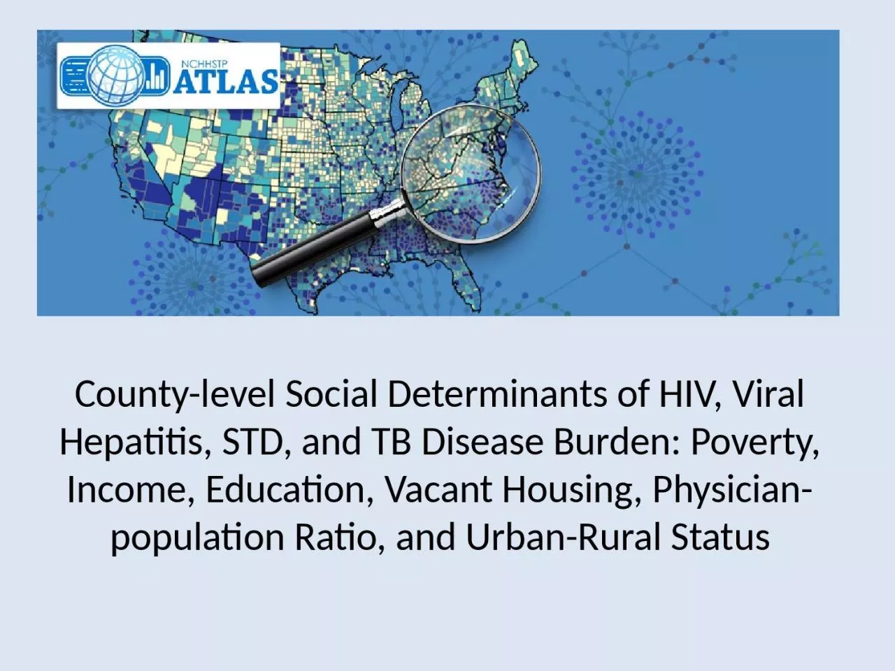 PPT-County-level Social Determinants