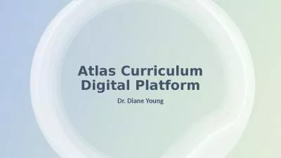 Atlas Curriculum Digital Platform