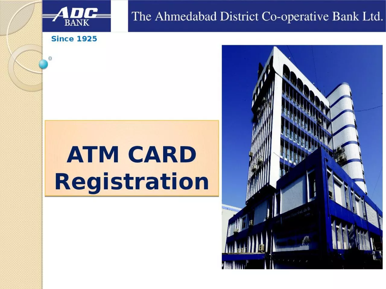 PPT-ATM CARD Registration Since 1925