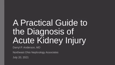 A Practical Guide to the Diagnosis of