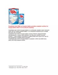 Cow&Gate Infant Milk for Hungrier hungry babies when it is too early f