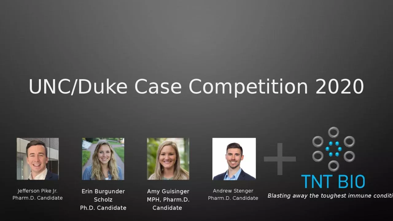 UNC/Duke Case Competition 2020