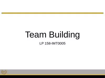 Team Building LP 158-IMT0005