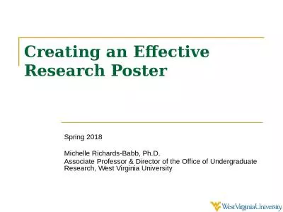 Creating an Effective Research Poster