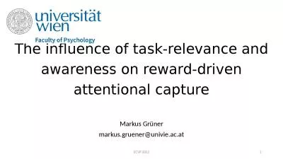 The influence of task-relevance and awareness on reward-driven attentional capture