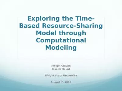 Exploring the Time-Based Resource-Sharing Model through Computational