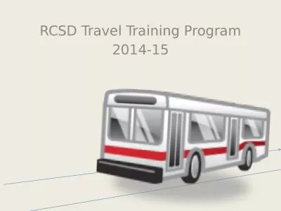 RCSD Travel Training Program