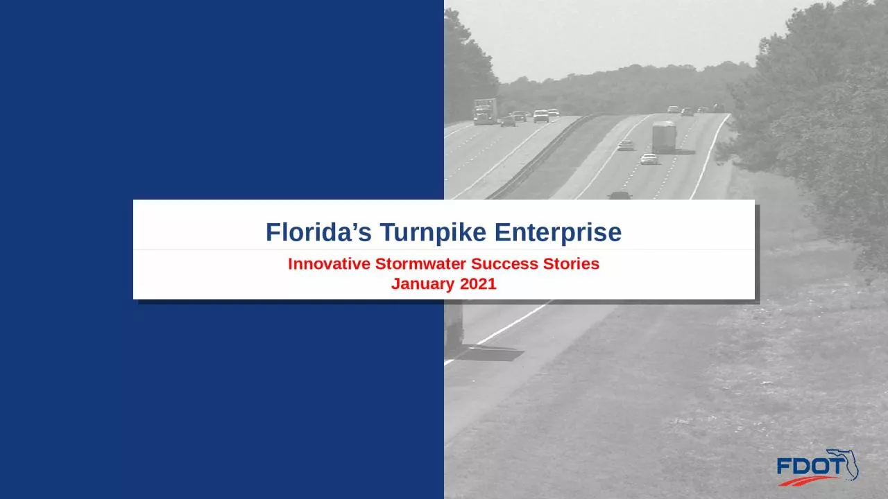 PPT-Florida’s Turnpike Enterprise