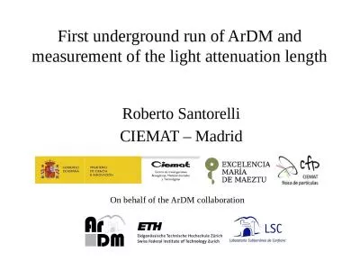 First underground run of ArDM and measurement of