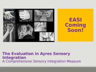 The Evaluation in Ayres Sensory