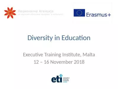 Diversity in Education Executive Training Institute, Malta