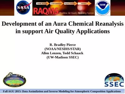 Fall AGU 2015: Data  Assimilation and Inverse Modeling for Atmospheric Composition