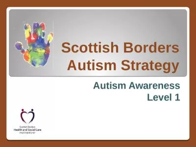 Scottish Borders Autism Strategy