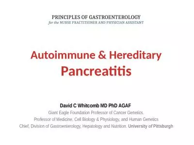Autoimmune  & Hereditary