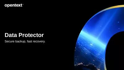 Secure backup, fast recovery.