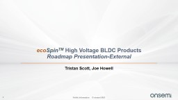 eco Spin TM   High Voltage BLDC Products