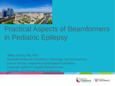 Practical Aspects of Beamformers in Pediatric Epilepsy