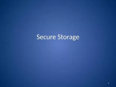 Secure Storage 1 Lost Laptops