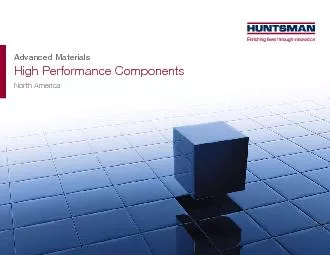 Advanced MaterialsHigh Performance ComponentsNorth America