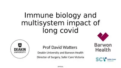 Immune biology and multisystem impact of long covid