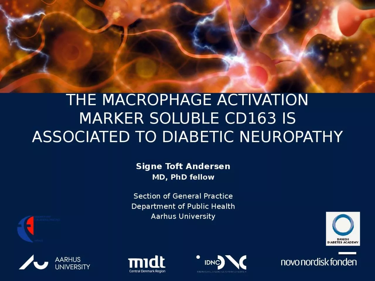 PPT-THE MACROPHAGE ACTIVATION MARKER SOLUBLE CD163 IS ASSOCIATED TO DIABETIC NEUROPATHY