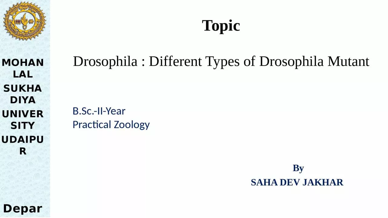 PPT-By SAHA DEV JAKHAR MOHANLAL